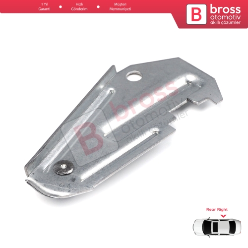 Opel Astra G T92 T98 H A04 1998-2014 İçin Arka Sağ Cam Kriko Tamir Klips Metal Bağlantı Sacı