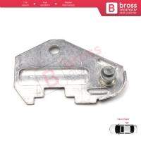 Opel Vectra B Mercedes W210 S210 Saab 9-3 900 İçin Arka Sağ Cam Kriko Tamir Klips Metal Bağlantı Sacı