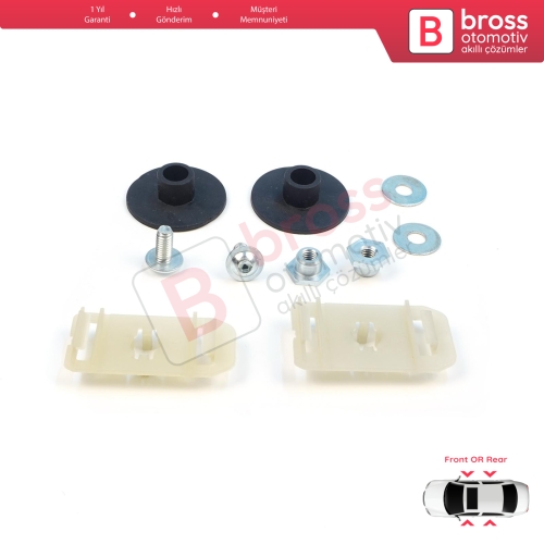 Mercedes C Class W203 S203 CL203 CLC 2037200114 İçin Cam Kriko Ray Montaj Tutma Sabitleme Sekman Klips Seti