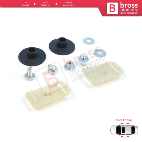 Mercedes C Class W203 S203 CL203 CLC 2037200114 İçin Cam Kriko Ray Montaj Tutma Sabitleme Sekman Klips Seti