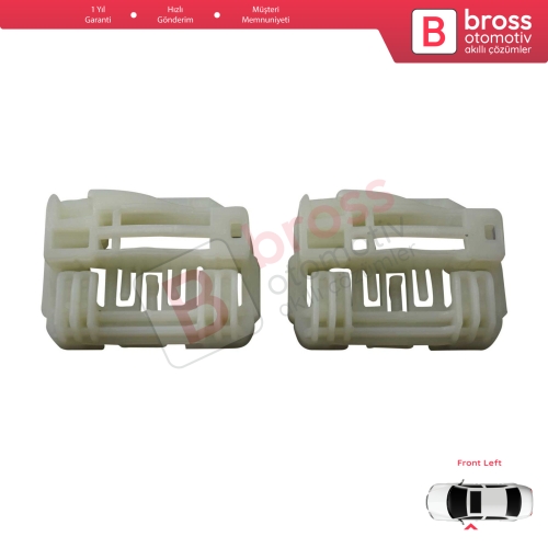 Hyundai I30 MK1 FD 2007-2012 5-Kapı 824712L001 İçin Elektrikli Ön Sol Cam Kriko Tamir Klipsi