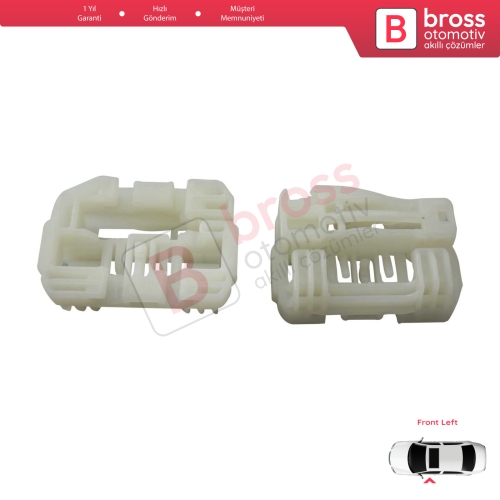 Hyundai I30 MK1 FD 2007-2012 5-Kapı 824712L001 İçin Elektrikli Ön Sol Cam Kriko Tamir Klipsi