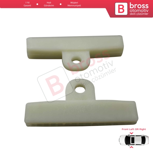 Toyota Corolla Prius Cruiser Hilux Matrix Pontiac Vibe Lexus RX İçin Kapı Cam Tutucu Taşıyıcı Kızak Klipsi