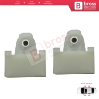 Pontiac Grand Am Sunfire 1995-2005 Oldsmobile Alero Cutlass MK6 Chevrolet Cavalier Malibu 22689012 İçin Kapı Cam Tutucu Taşıyıcı Kızak Klipsi