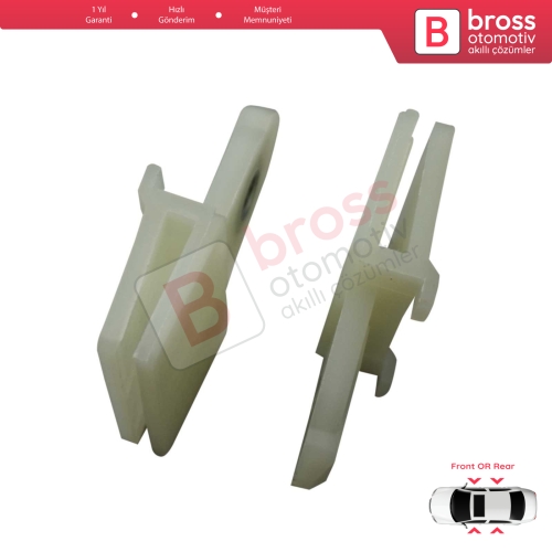 Pontiac Grand Am Sunfire 1995-2005 Oldsmobile Alero Cutlass MK6 Chevrolet Cavalier Malibu 22689012 İçin Kapı Cam Tutucu Taşıyıcı Kızak Klipsi