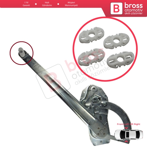 Ford Transit MK5 6 7 EY FY TT9 1994-2014 için Makas Tip Cam Kriko Kayar Pivot Kılavuz Klipsi