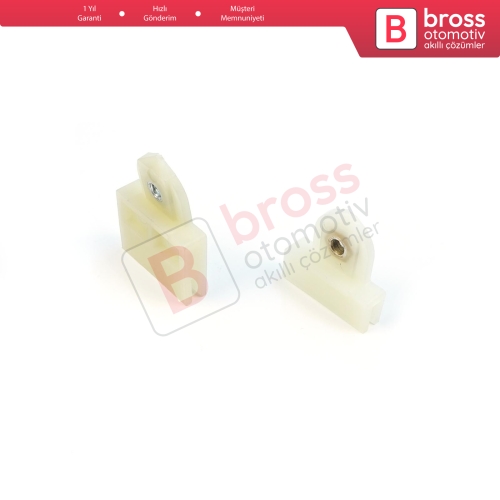 Toyota Corolla Prius Cruiser Hilux Matrix Pontiac Vibe Lexus RX İçin 2 Adet Kapı Cam Tutucu Taşıyıcı Kızak Klipsi