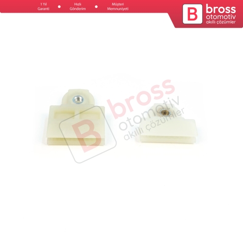 Toyota Corolla Prius Cruiser Hilux Matrix Pontiac Vibe Lexus RX İçin 2 Adet Kapı Cam Tutucu Taşıyıcı Kızak Klipsi