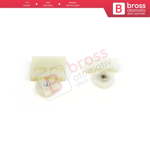 Toyota Corolla Prius Cruiser Hilux Matrix Pontiac Vibe Lexus RX İçin 2 Adet Kapı Cam Tutucu Taşıyıcı Kızak Klipsi