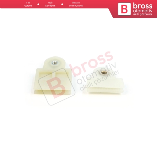 Toyota Corolla Prius Cruiser Hilux Matrix Pontiac Vibe Lexus RX İçin 2 Adet Kapı Cam Tutucu Taşıyıcı Kızak Klipsi