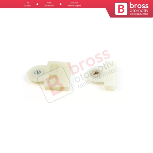 Toyota Corolla Prius Cruiser Hilux Matrix Pontiac Vibe Lexus RX İçin 2 Adet Kapı Cam Tutucu Taşıyıcı Kızak Klipsi