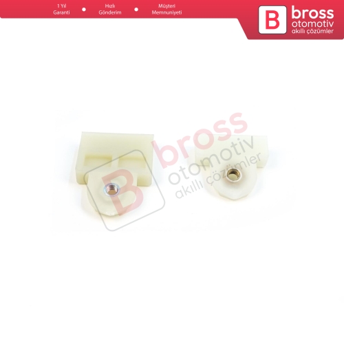 Toyota Corolla Prius Cruiser Hilux Matrix Pontiac Vibe Lexus RX İçin 2 Adet Kapı Cam Tutucu Taşıyıcı Kızak Klipsi