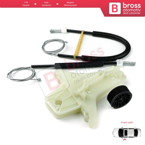 VW Amarok MK1 2H 2010-2022 4-Kapı Pickup 2H0837401 İçin Elektrikli Ön Sol Cam Kriko Tamir Seti
