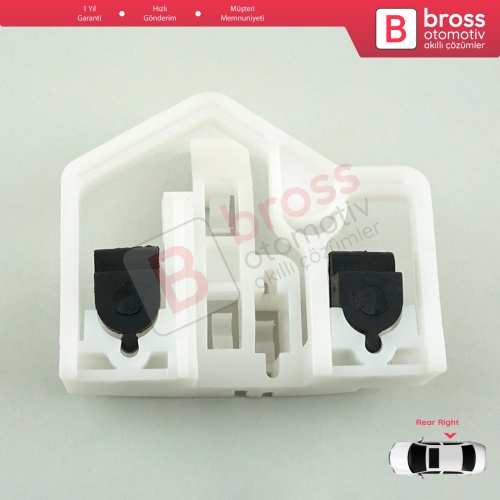Ford Brezilya Ecosport MK1 BV226 2003-2012 Fiesta 2002-2012 İçin Arka Sağ Cam Kriko Tamir Klipsi