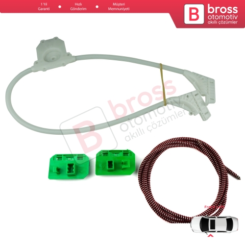 Renault Trucks Premium Kerax Midlum DAF LF 45 55 Volvo FL II FE 1400753 İçin Elektrikli Sol Cam Kriko Tamir Seti