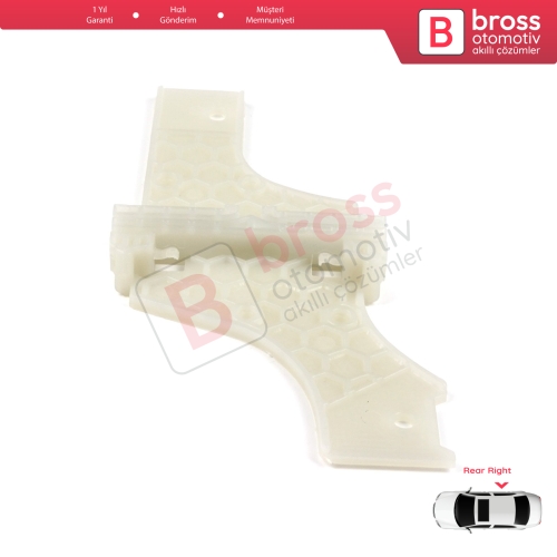 Peugeot 508 MK1 W23 8D 8E 2010-2018 4/5 Kapı 9224J0 İçin Arka Sağ Cam Kriko Tamir Klipsi