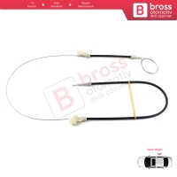 Land Rover Freelander MK1 L314 LN 1997-2006 3/5 Kapı ALR8178 İçin MANUEL Arka Sağ Kapı Cam Kriko Tamir Seti