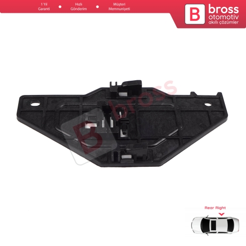 Citroen C5 MK2 MK3 RD/TD RC RD RW 2007-2018 4/5 Kapı 9675915180 İçin Elektrikli Arka Sağ Cam Kriko Tamir Klipsi