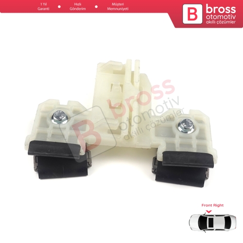 Skoda Fabia MK2 5J MG 542 545 2006-2014 5-Kapı 5J1837402 İçin Elektrikli Ön Sağ Cam Kriko Tamir Klipsi