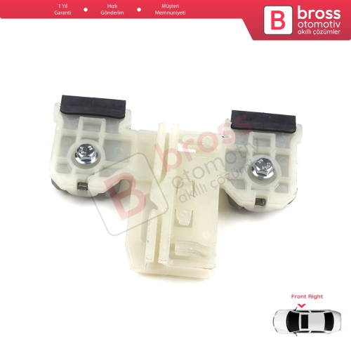 Skoda Fabia MK2 5J MG 542 545 2006-2014 5-Kapı 5J1837402 İçin Elektrikli Ön Sağ Cam Kriko Tamir Klipsi