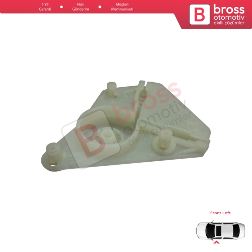 VW Polo MK4 6Q 9A 9N 9N3 2001-2009 HB 5-Kapı 9A4 2002-2018 4-Kapı Sedan İçin Ön Sol Cam Kriko Motor Tamir Makara Yuvası