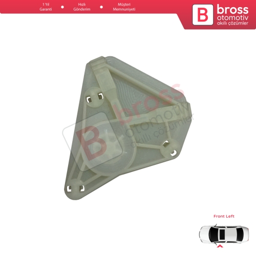 VW Polo MK4 6Q 9A 9N 9N3 2001-2009 HB 5-Kapı 9A4 2002-2018 4-Kapı Sedan İçin Ön Sol Cam Kriko Motor Tamir Makara Yuvası