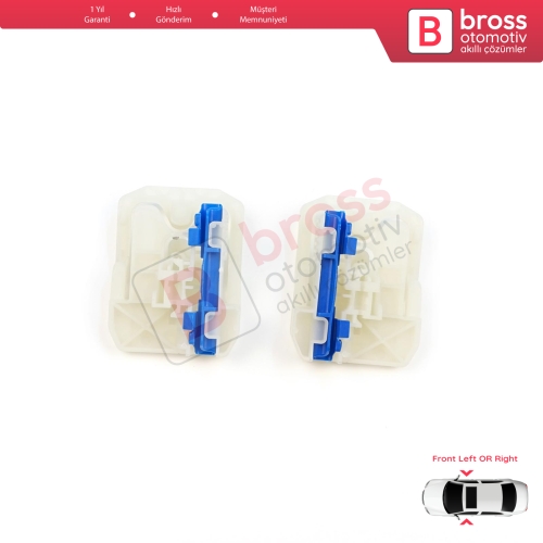 Audi A4 S4 B8 Q7 MK1 4L Skoda Octavia MK3 5E 4/5 Kapı İçin Elektrikli Ön Cam Kriko Tamir Klipsi 1+2