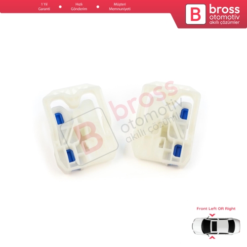 Audi A4 S4 B8 Q7 MK1 4L Skoda Octavia MK3 5E 4/5 Kapı İçin Elektrikli Ön Cam Kriko Tamir Klipsi 1+2