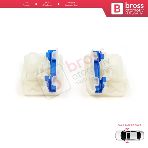 Audi A4 S4 B8 Q7 MK1 4L Skoda Octavia MK3 5E 4/5 Kapı İçin Elektrikli Ön Cam Kriko Tamir Klipsi 1+2