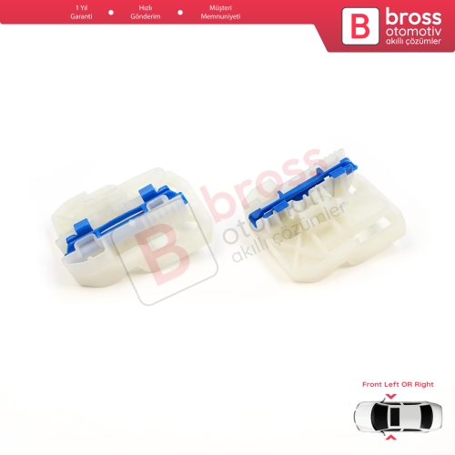 Audi A4 S4 B8 Q7 MK1 4L Skoda Octavia MK3 5E 4/5 Kapı İçin Elektrikli Ön Cam Kriko Tamir Klipsi 1+2