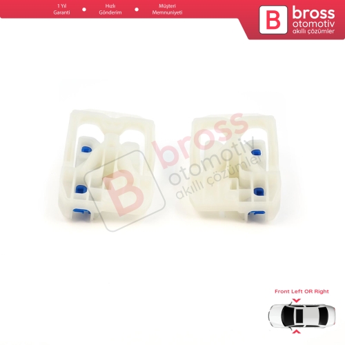 Audi A4 S4 B8 Q7 MK1 4L Skoda Octavia MK3 5E 4/5 Kapı İçin Elektrikli Ön Cam Kriko Tamir Klipsi 1+2