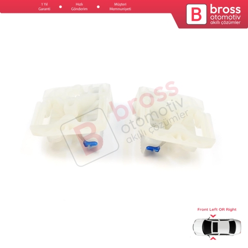 Audi A4 S4 B8 Q7 MK1 4L Skoda Octavia MK3 5E 4/5 Kapı İçin Elektrikli Ön Cam Kriko Tamir Klipsi 1+2