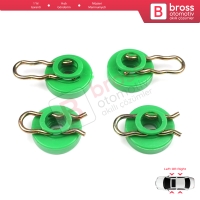 Saab 9-3 9-5 MK1 900 MK2 Volvo 740 850 940 960 S70 S90 V70 V90 XC70 MK1 4493433 için Makaslı Tip Cam Kriko Kayar Pivot Kılavuz Klipsi