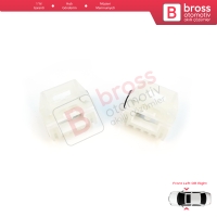 VW New Beetle C1 Seat Toledo MK2 1M2 Leon MK1 1M1 Skoda Fabia MK1 6Y Praktik İçin Ön Cam Kriko Tamir Klipsi A+B