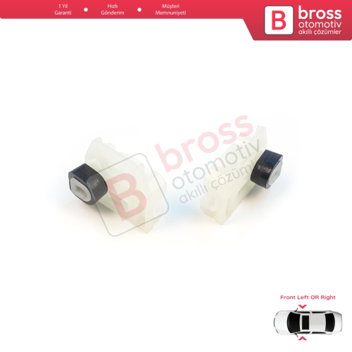 VW New Beetle C1 Seat Toledo MK2 1M2 Leon MK1 1M1 Skoda Fabia MK1 6Y Praktik İçin Ön Cam Kriko Tamir Klipsi A+B