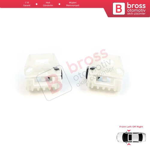 VW New Beetle C1 Seat Toledo MK2 1M2 Leon MK1 1M1 Skoda Fabia MK1 6Y Praktik İçin Ön Cam Kriko Tamir Klipsi A+B