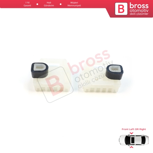 VW New Beetle C1 Seat Toledo MK2 1M2 Leon MK1 1M1 Skoda Fabia MK1 6Y Praktik İçin Ön Cam Kriko Tamir Klipsi A+B