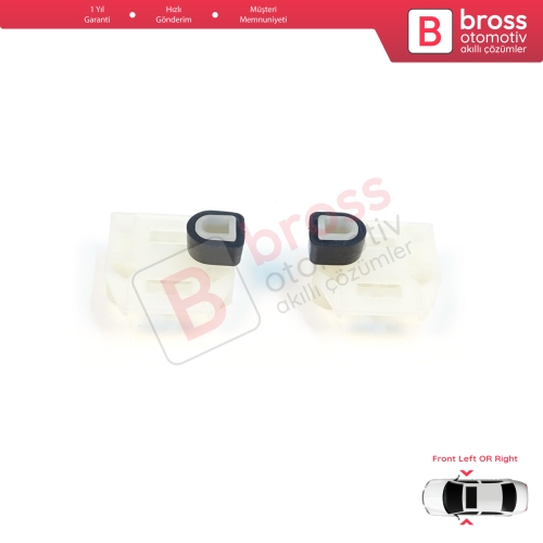 VW New Beetle C1 Seat Toledo MK2 1M2 Leon MK1 1M1 Skoda Fabia MK1 6Y Praktik İçin Ön Cam Kriko Tamir Klipsi A+B