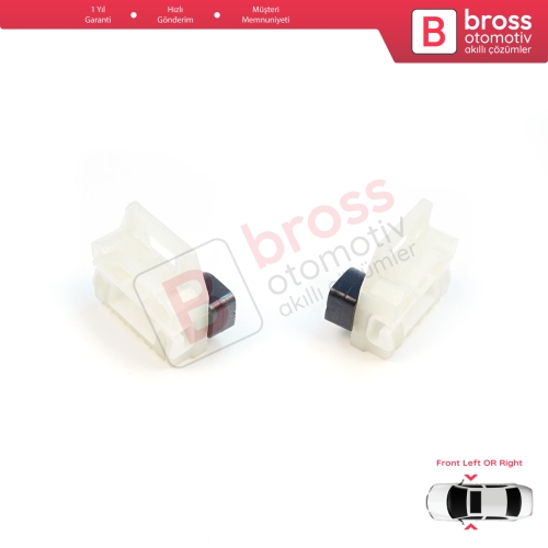 VW New Beetle C1 Seat Toledo MK2 1M2 Leon MK1 1M1 Skoda Fabia MK1 6Y Praktik İçin Ön Cam Kriko Tamir Klipsi A+B