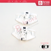 Citroen Berlingo MK1 M MF Peugeot Partner MK1 5 5F 5G 9221G1 İçin Ön Sol Kapı Cam Kriko Tamir Plastiği