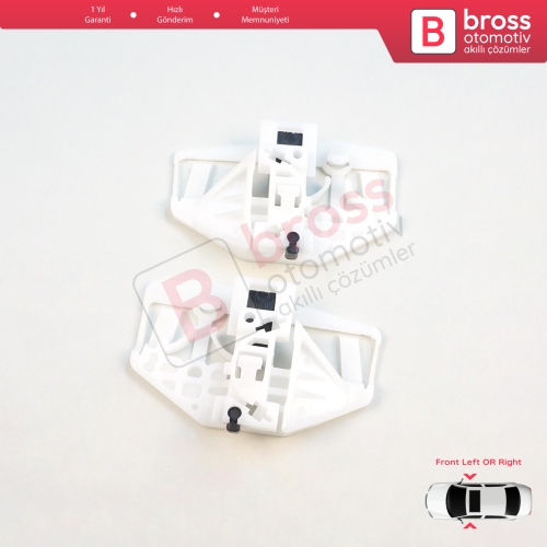 Citroen Berlingo MK1 M MF Peugeot Partner MK1 5 5F 5G 9221G1 İçin Ön Sol Kapı Cam Kriko Tamir Plastiği