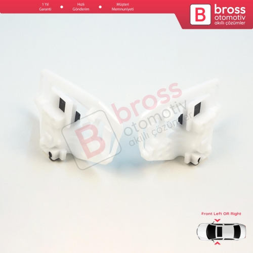 Citroen Berlingo MK1 M MF Peugeot Partner MK1 5 5F 5G 9221G1 İçin Ön Sol Kapı Cam Kriko Tamir Plastiği