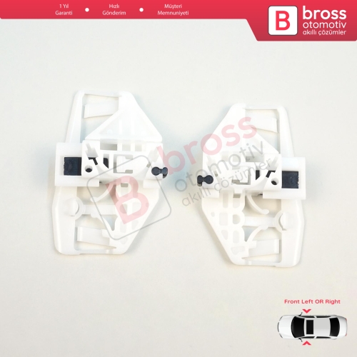 Citroen Berlingo MK1 M MF Peugeot Partner MK1 5 5F 5G 9221G1 İçin Ön Sol Kapı Cam Kriko Tamir Plastiği