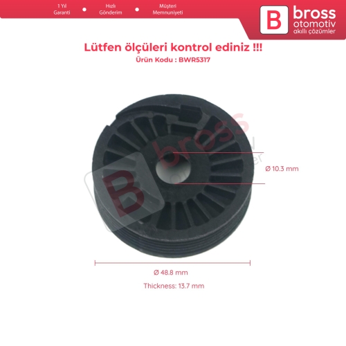 Audi A1 MK2 VW Passat B8 için Ön Sol Cam Kriko Tamir Makarası 3G0837461A