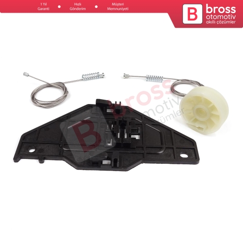 Peugeot Partner Citroen Berlingo MK2 B9 2008-2018 Tepee Multispace 9222EQ İçin Elektrikli Ön Sağ Cam Kriko Tamir Seti