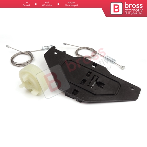 Peugeot Partner Citroen Berlingo MK2 B9 2008-2018 Tepee Multispace 9222EQ İçin Elektrikli Ön Sağ Cam Kriko Tamir Seti