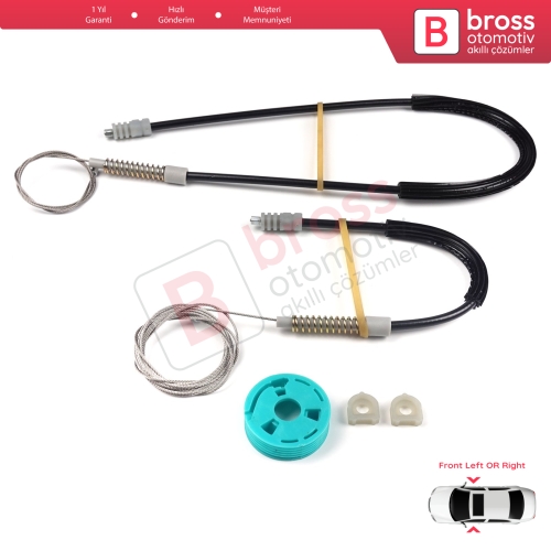 Audi 80 B3 B4 8G 89 1991-2001 Coupe Cabriolet 895837729 İçin Elektrikli Ön Cam Kriko Tamir Seti