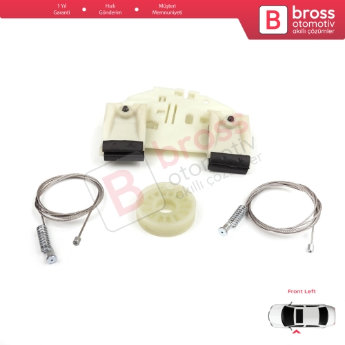 Mercedes Sprinter W906 2006-2018 VW Crafter 30-35 2E 2F 2006-2017 A9067200046 İçin Elektrikli Ön Sol Cam Kriko Tamir Seti