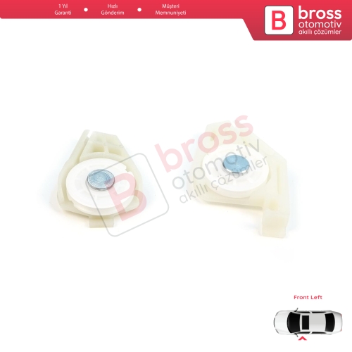 Fiat Doblo MK1 MPV Van 119 223 2001-2010 51718404 İçin Ön Sol Cam Kriko Tamir Köşe Makarası 1+2