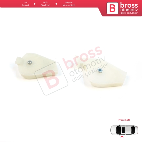 Fiat Doblo MK1 MPV Van 119 223 2001-2010 51718404 İçin Ön Sol Cam Kriko Tamir Köşe Makarası 1+2